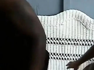 Huge Black Muscle Guy Fucks Blonde Girl's Pussy and Ass - Fingering and Cumshot