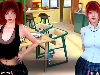 Let's dive into a POV porn game with some double homework fun