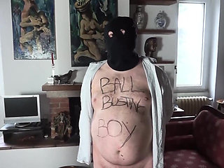 Ballbusting slave!!!