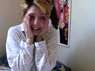 Lovely Blonde With Tight Pussy Masturbate Solo