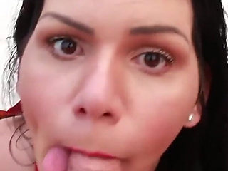 Angelina Castro Pay Back Blowjob POV