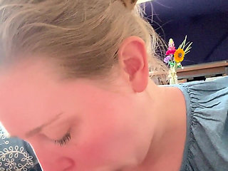 Slow and Sexy Blowjob From Wife