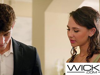 Wicked - Blonde Busty Babe Gets All Of Her Pussy Filled With Cock - Isiah Maxwell