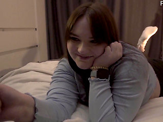 Even a Rubber Cock From a Sloppy Blowjob Ejaculates in My Mouth)