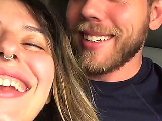Hairy Pussy Anal Riding on the Amtrak! Rough Risky Fuck - Chloe Kreams, Steve Rickz