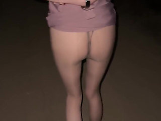 Outdoor Electric Shock with Anal Plug Punishment