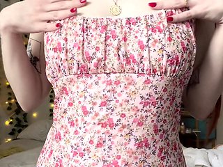 Curly Blonde Teen Records Solo Dildo Masturbation More at