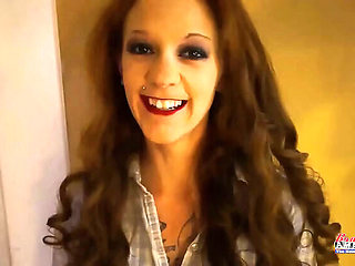 Big Tit Redhead MILF Cassie Sloppy Blowjob and Hard Doggystyle Fuck