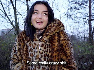 Pov lingerie clad beauty Crystal Cherry gets a facial with cum on her face