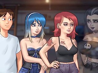 Passionate anime hentai sex with huge tits and romantic vibes