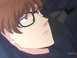 Ass up the submissive moans as thick load spills inside tight ass - HENTAI Anime