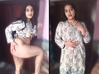 Beautiful teacher showing boobs and tight pussy masterbating and fingering