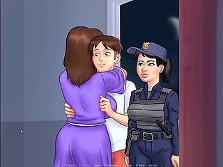 Stepmother, summertime, step sister