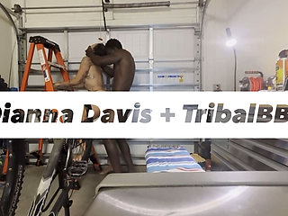 Mechanic Girl Takes a Big Dick in the Garage