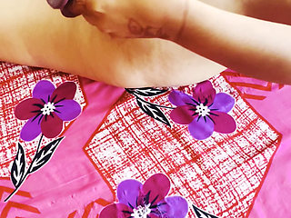 Beautiful girl taking dildo at home. Full enjoy