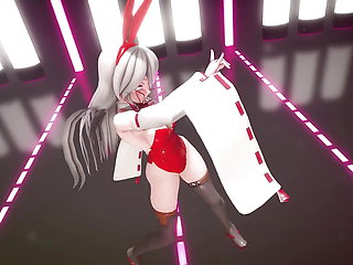 Mmd R-18 Anime Girls Sexy Dancing Clip 250
