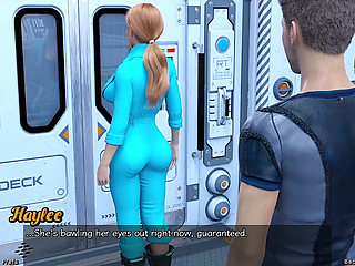 Stranded in Space - Choosing Between the Stepsisters Busty Red Head or the Beuatiful Busty Blonde Virgin