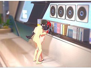Laevatein Footjob And Standing Wall Fuck