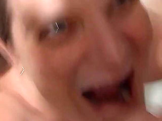 Mouth Wide Open to Receive the Sperm