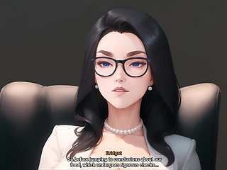 Animation MILF Gives the Newcomer Guy a Gentle, Passionate Hotel Welcome