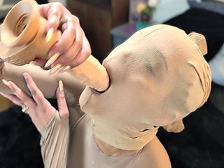 Full Pantyhose Bodysuit Pussy Play