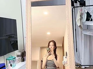 Amateur Asian teen sucks this big hard cock