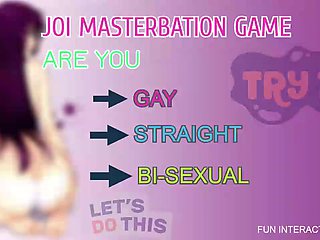 Jerk Off Instructions Masterbation Game Are You Heterosexual Bum chum or Bi-curious