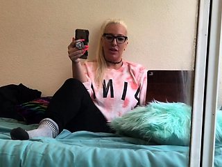 hot amateur blonde close up masturbation HD