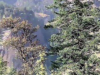 Blowjob and Doggy Fuck for Petite Redhead on Mountain Hike