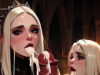 Busty White Medieval Maidens Get BBC'd