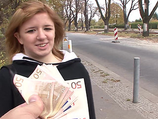 Amateur German slut rides dick in front of the camera