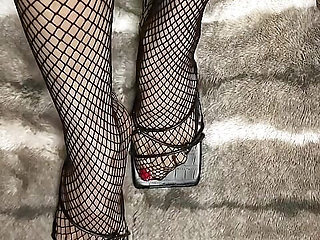 Melove's Compilation of Fishnet in High Heels