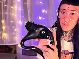 My first time with a fuck machine