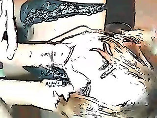 Cartoonized deepthroat