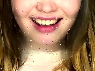 Shye White Burping Goddess Spits Licks Tinies