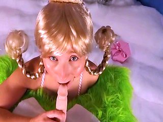 Awesome Teen With Big Boobs Dildo Masturbation