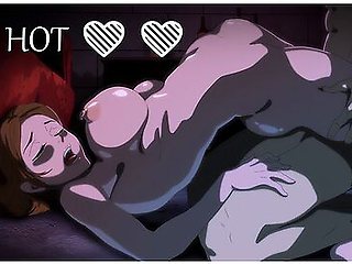 Nobara Loves Getting Fucked While Watching Porn On The Projector