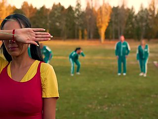 Nelly takes the bus of vice! - Jacquie et Michel TV