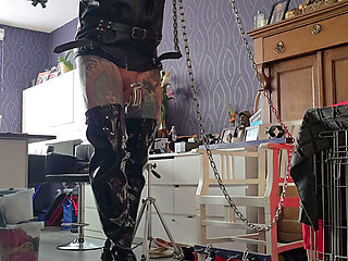 Fitness time for hubby slave