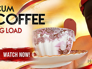 Circumcised Cock Gloryhole Cum Coffee