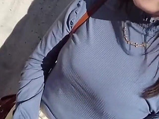 Skirt Side Tease Where Slick Grazing Turns to Instant Climax the Moment She Sinks in - 1