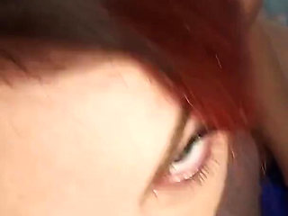 Cocksucking Queen Liz Rainbow Let Me Cum on Her Face While She Read a Book.