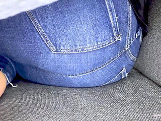 Farting Under Blanket in Jeans