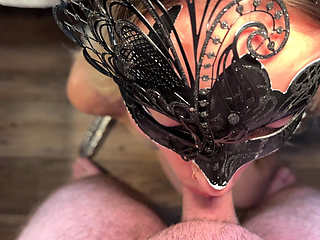 Playing with My Toy and Swallowing Some Cum