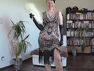 20er Jahre Girl Wichst mit Dir (alte Quali)