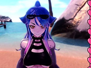 Awesome hentai anal sex with stunning excited nurse