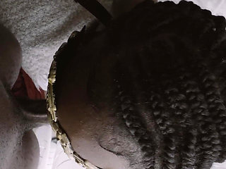 Petite Girl Giving Out Sloppy Blowjob