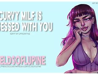 Your best friend’s curvy mom can’t resist your touch