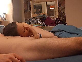 Big French Stepmom Hungry for Ass