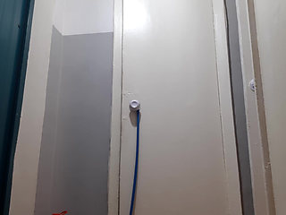 After work at the hospital I stayed to relax and cum